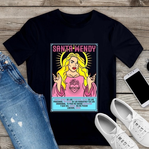 Jasper
D Other - Santa Wendy Guevara Funny Christmas Graphic Unisex T-Shirt